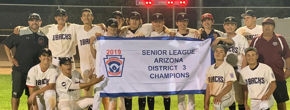 Congrats to our 2019 Senior Division All Star Team, District 3 Champions!